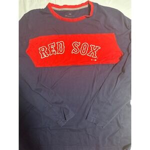 Fanatics Boston Red Sox MLB Baseball Long Sleeve T-Shirt Men's